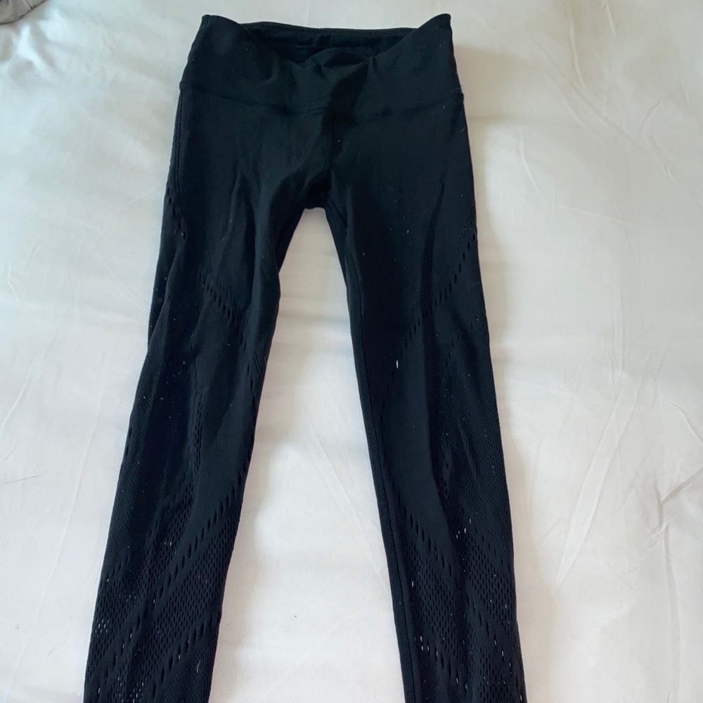 Lululemon Crop with Cutout Detail